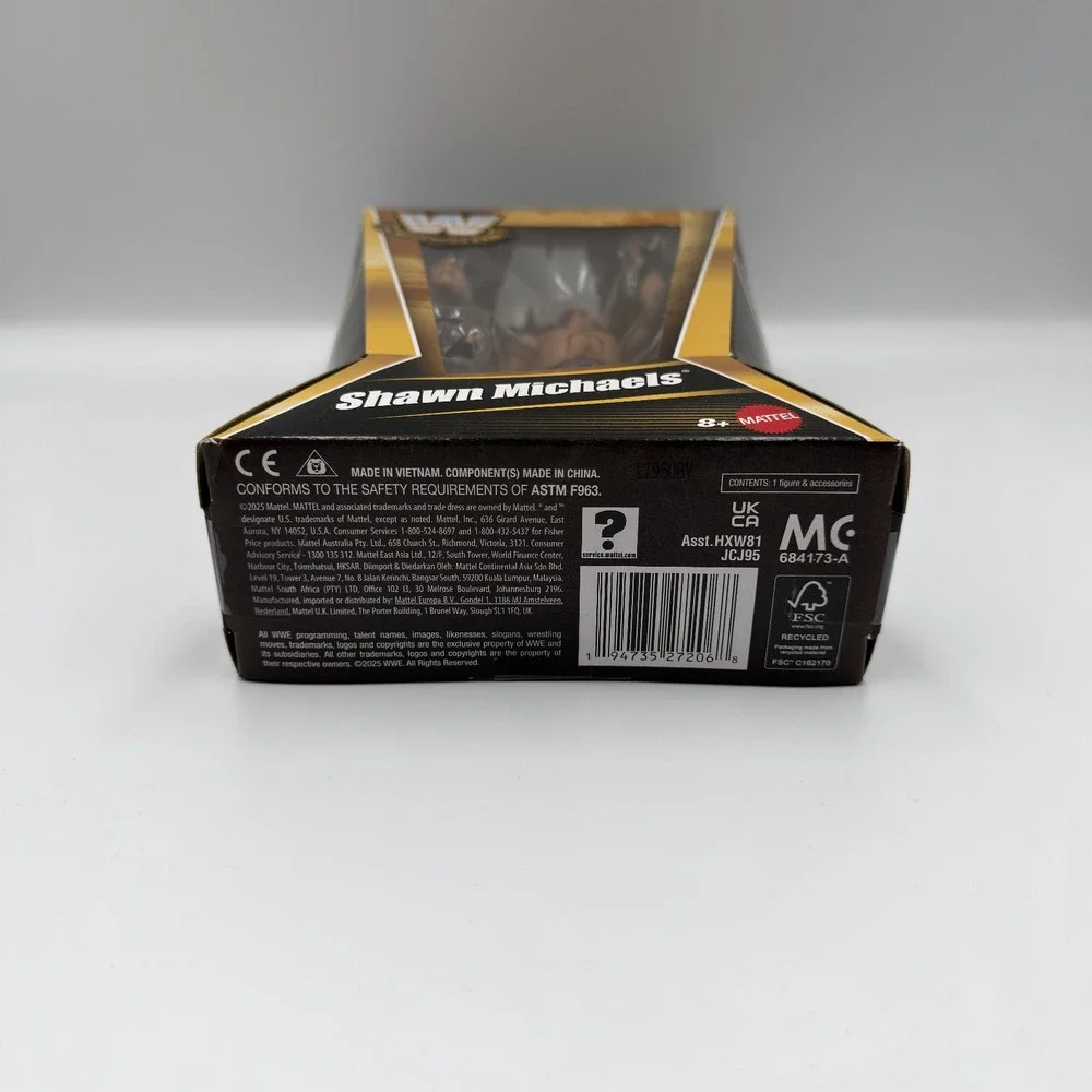 WWE Legends Series 28 Shawn Michaels Elite Collection Mattel Action Figure New